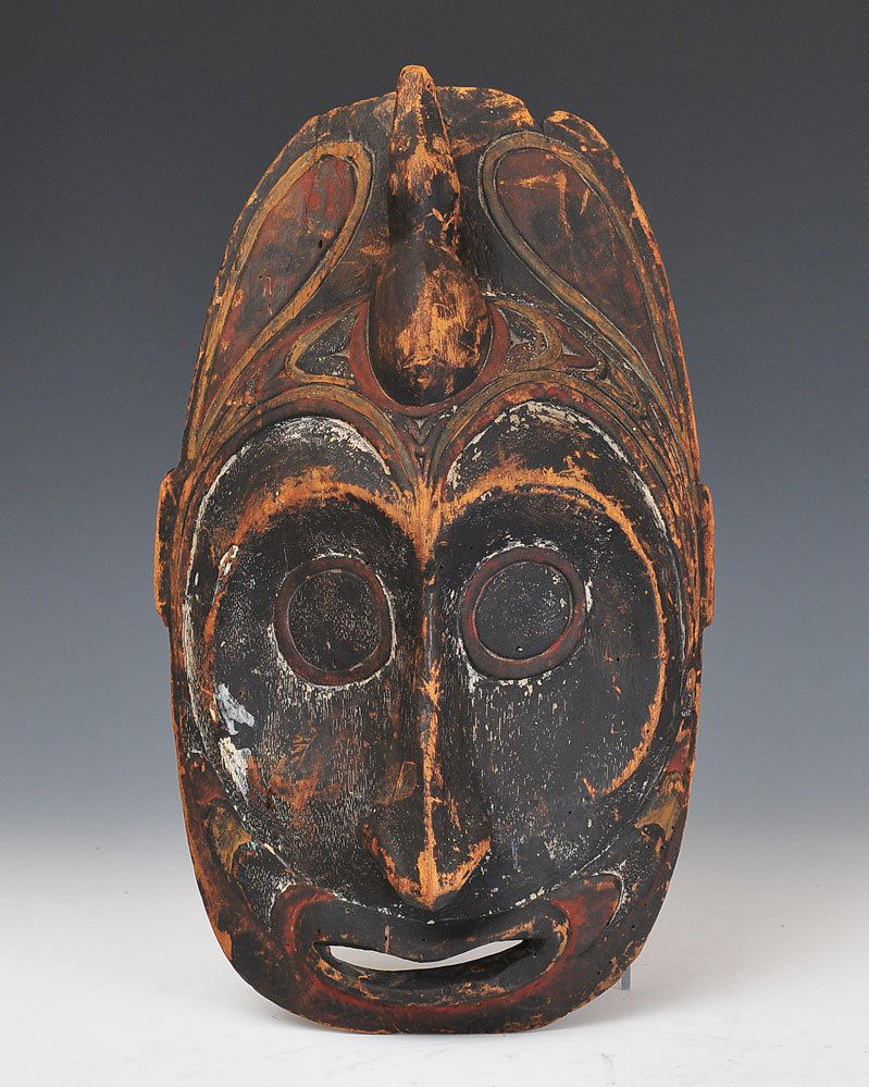 Tribal Carved Mask (1 of 2)