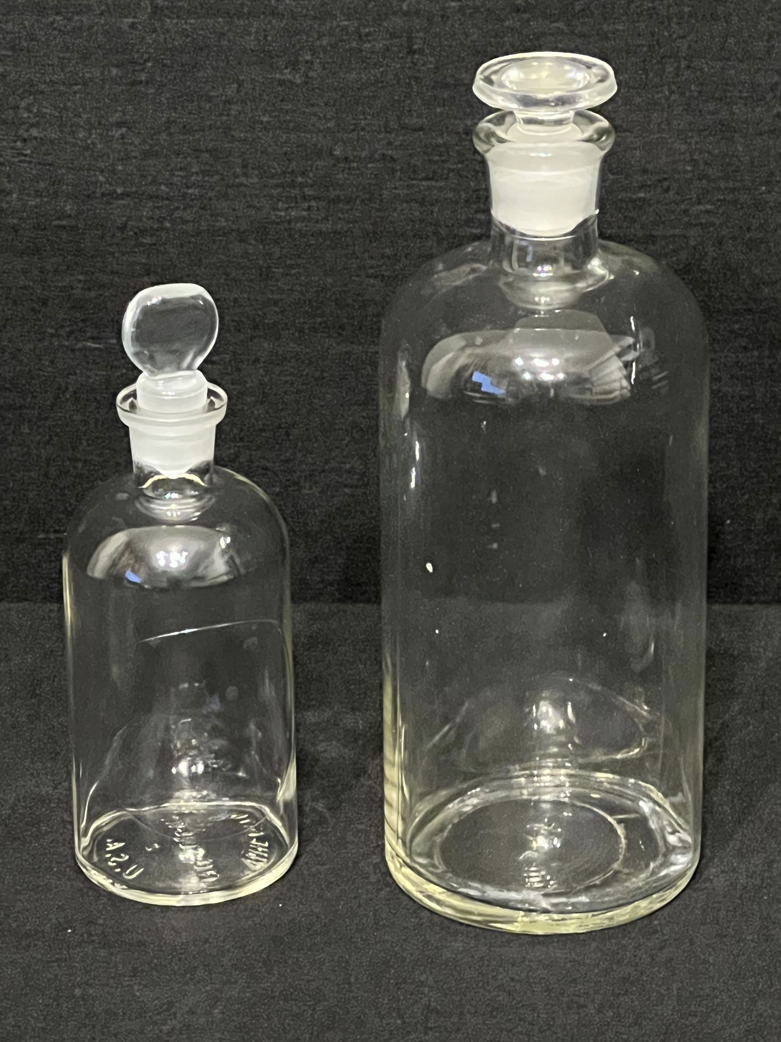 Apothecary Bottle with Stopper and Apothecary Jar with Stopper (1 of 3)