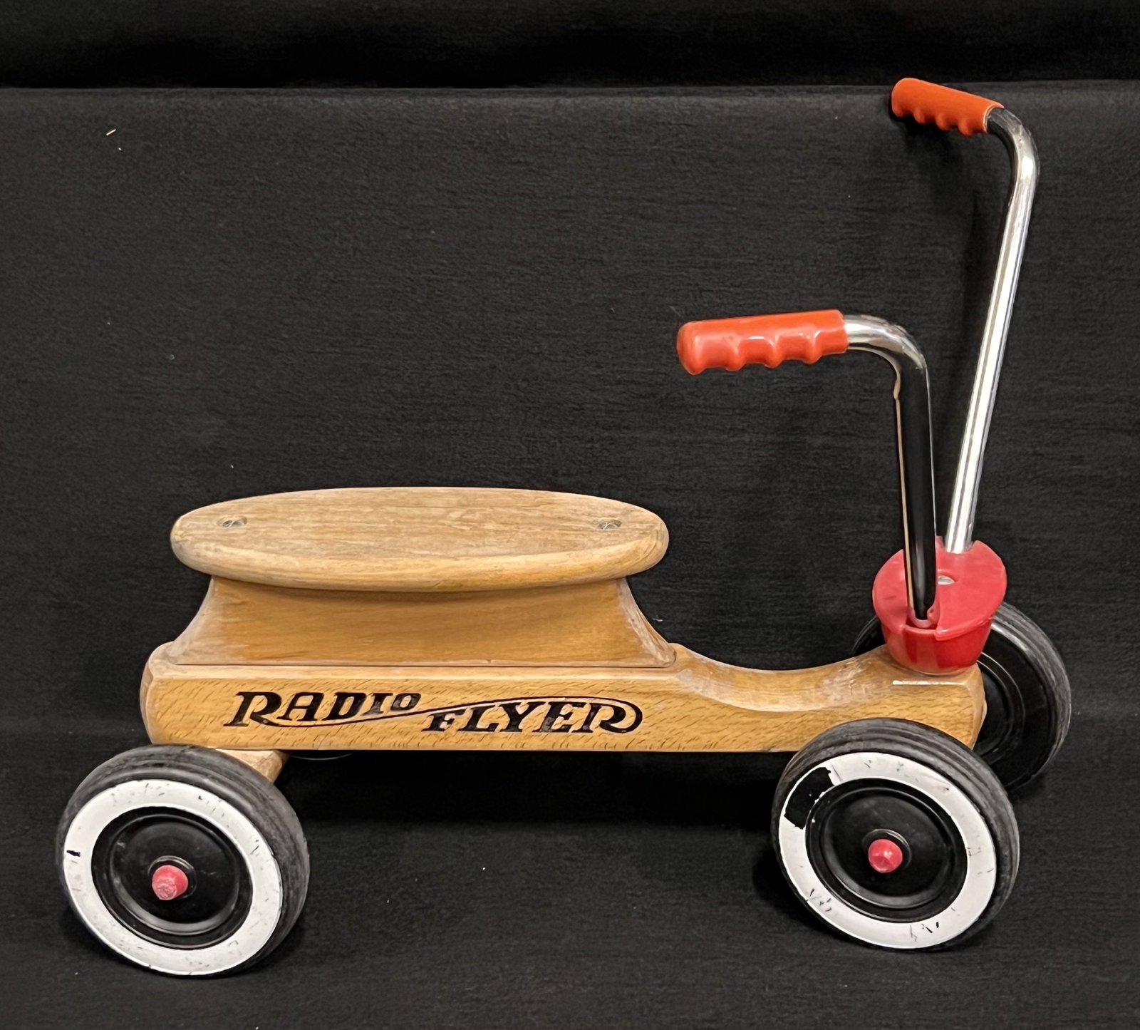 1950's Small Wooden Radio Flyer Scooter (1 of 3)