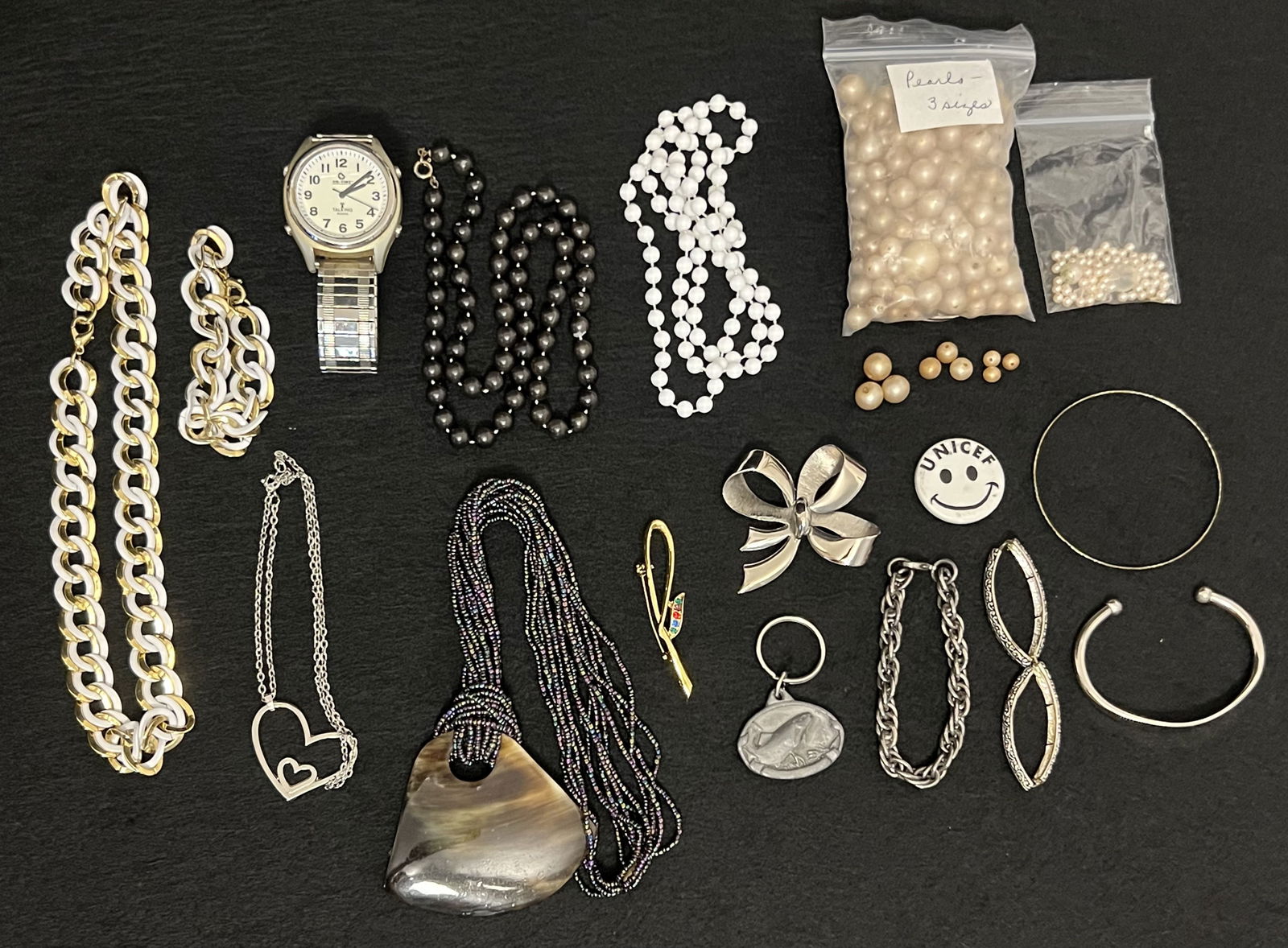 Bag of Miscellaneous Jewelry, Some Vintage (1 of 4)