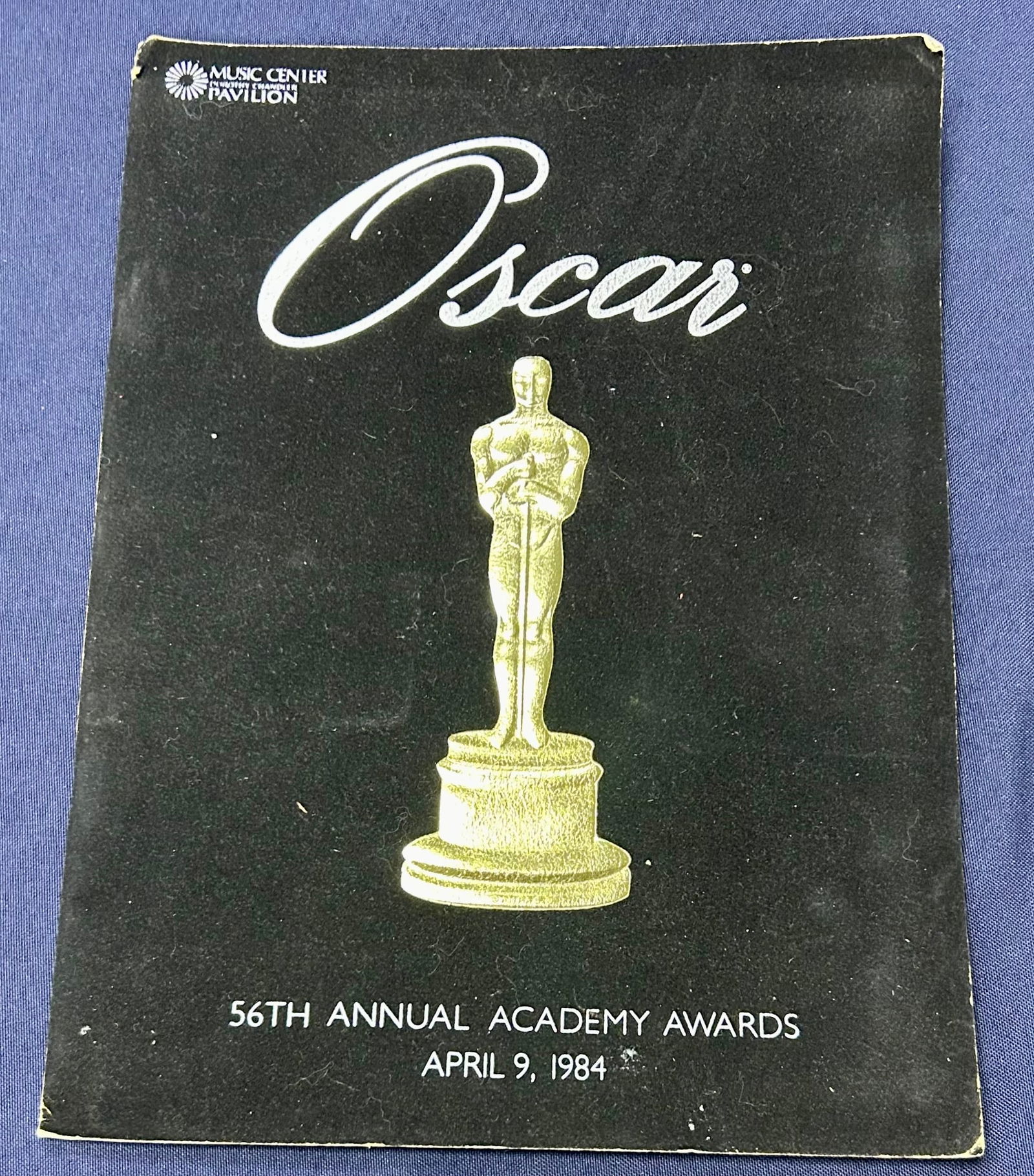 Mickey Rooney's 1984 56th Annual Academy Awards Oscars Presentation Program (1 of 1)