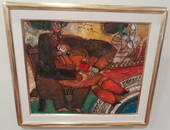 Theo Tobiasse Oil Painting