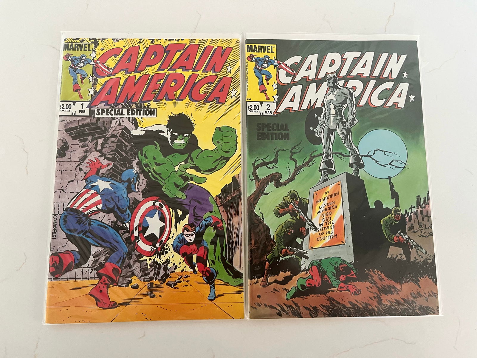 Captain America Special Edition #1 #2 (1 of 3)