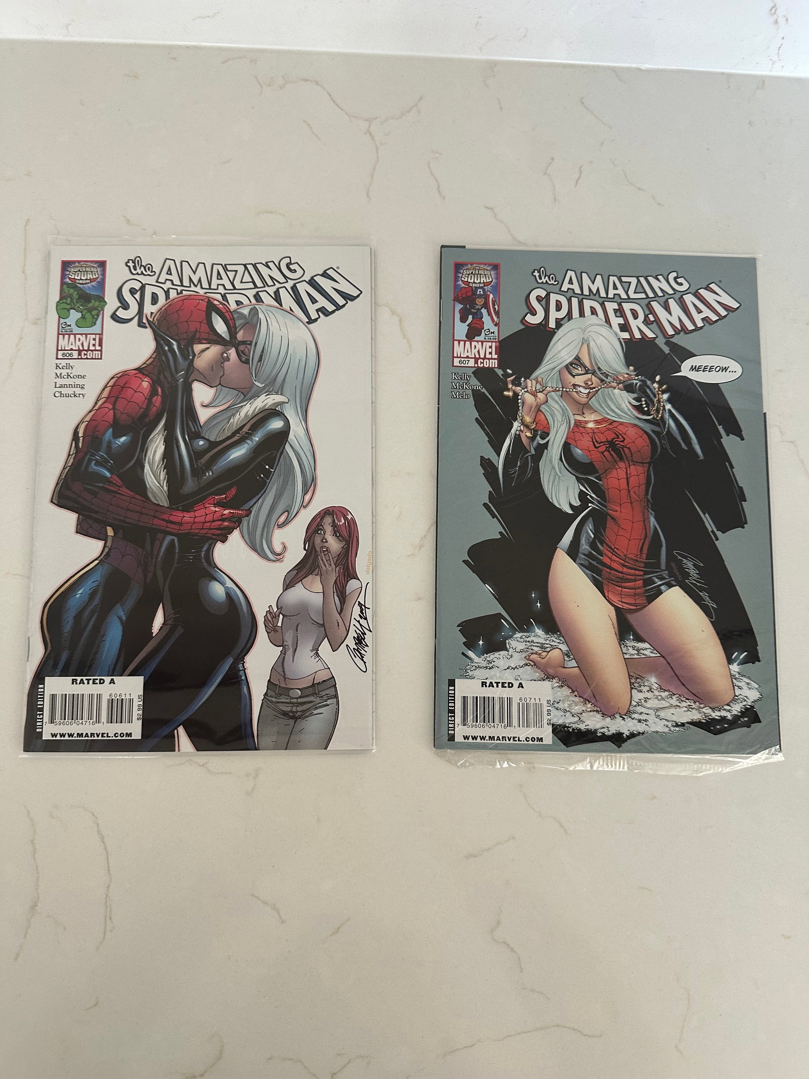 The Amazing Spider-Man #606 and 607: The Amazing Spider-Man #606 and 607
