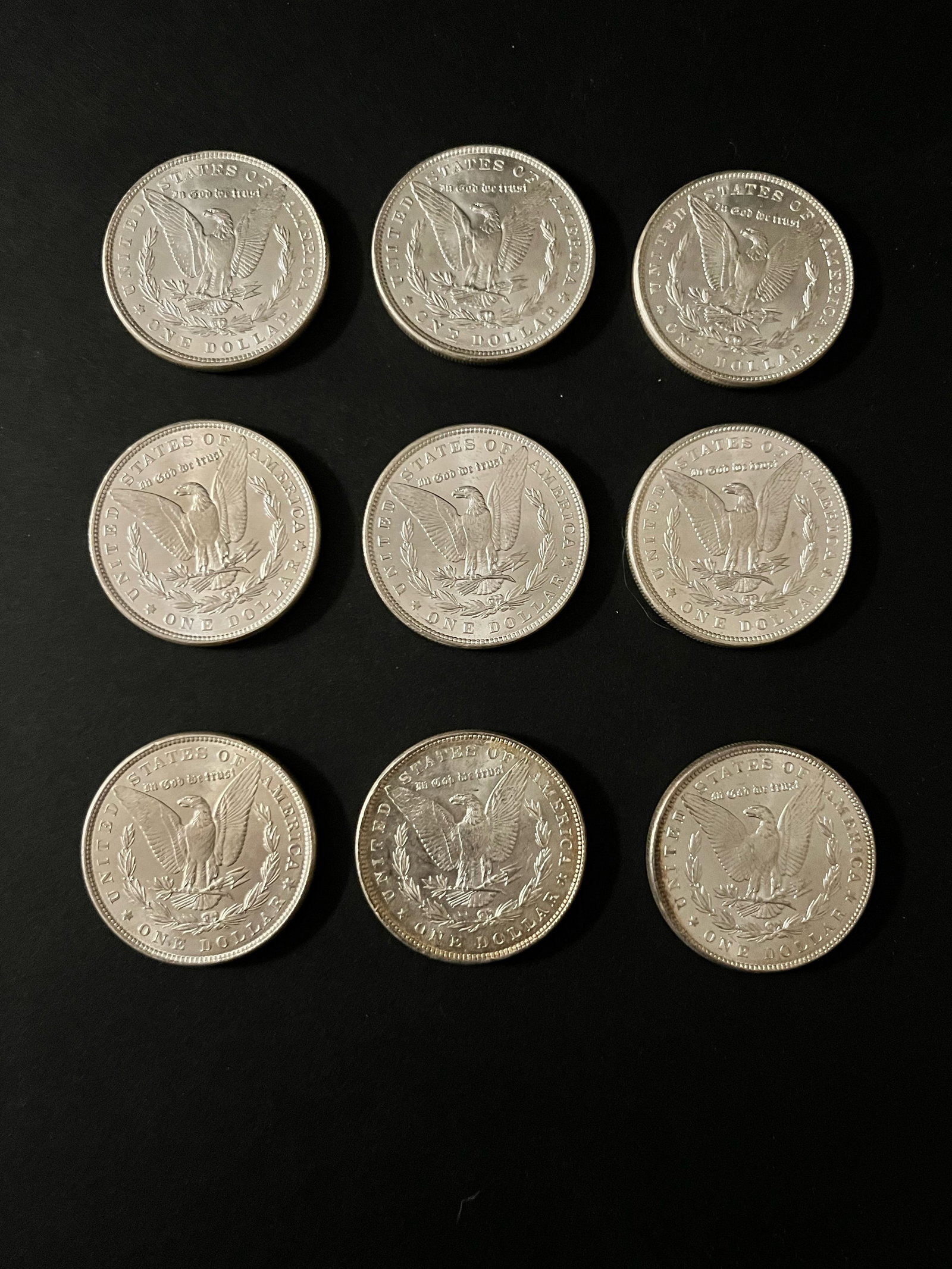 1886 Morgan Silver Dollars (1 of 2)