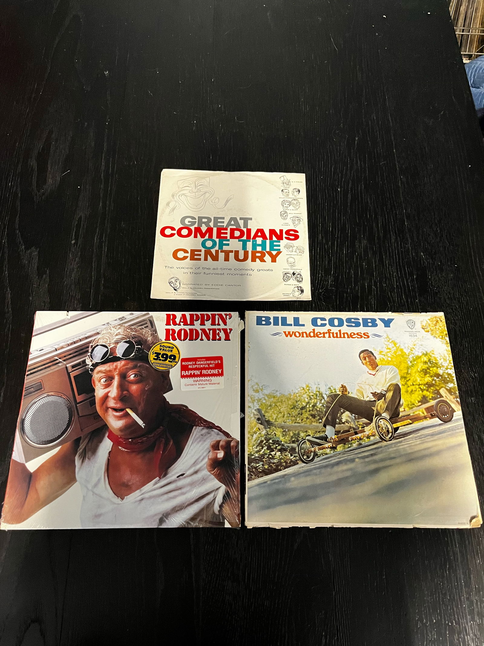 Comedy Records Bill Cosby Rodent Dangerfield Great Comedians of the Century (1 of 1)
