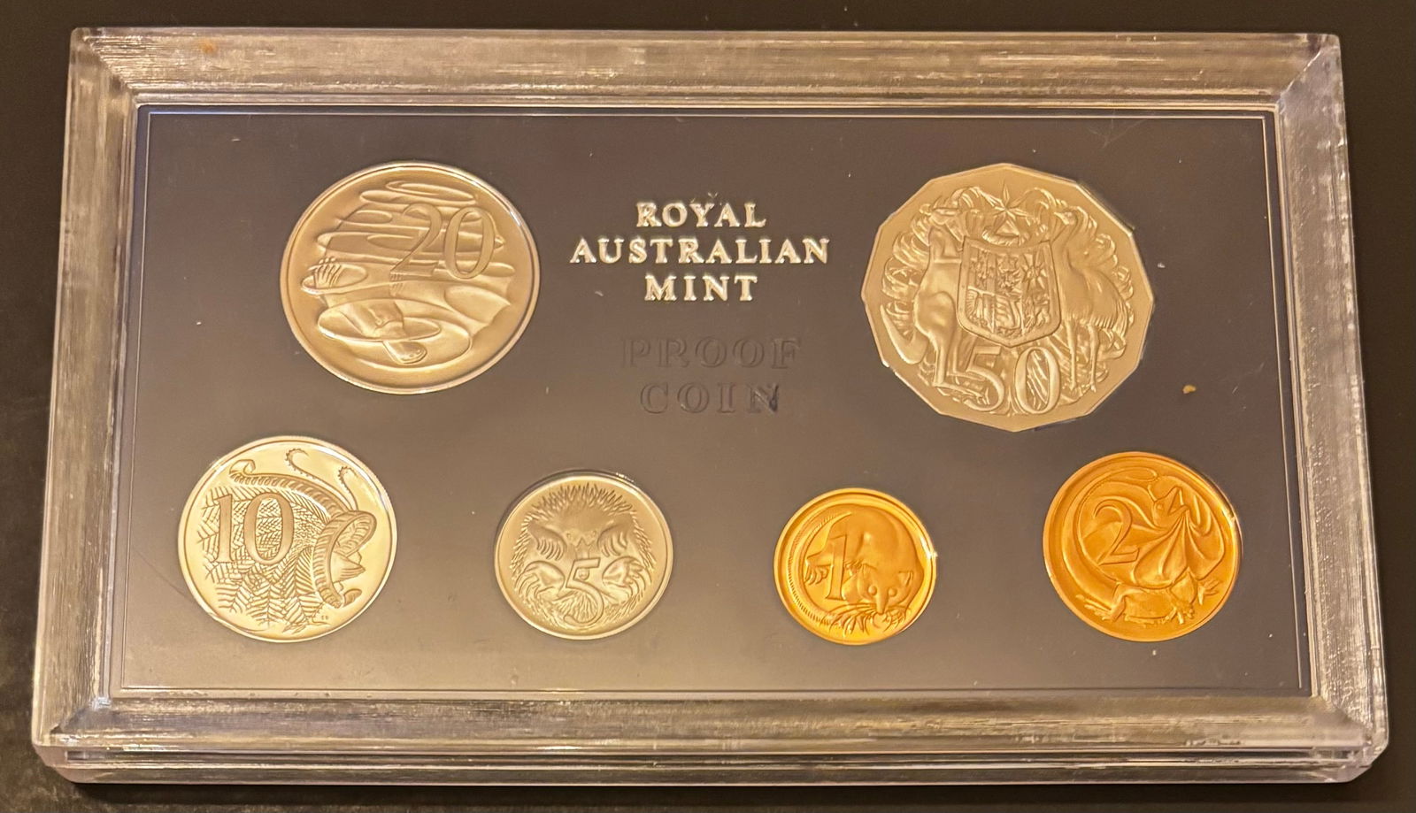 1972 Royal Australian Mint Proof Set – Complete 6-Coin Set in Hard Case (1 of 2)