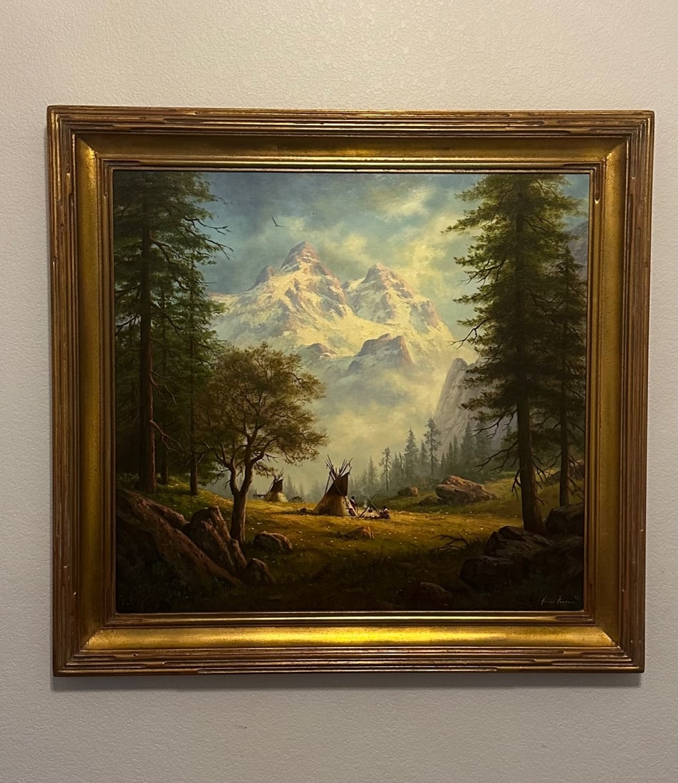 "Summer In The Mountains" By Heinie Hartwig (1 of 2)