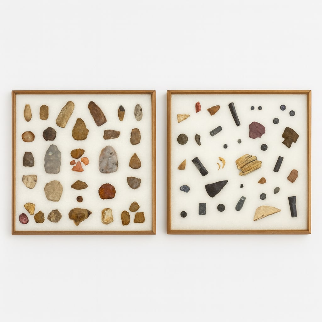 Collection of Native American Artifacts and Beads (1 of 2)