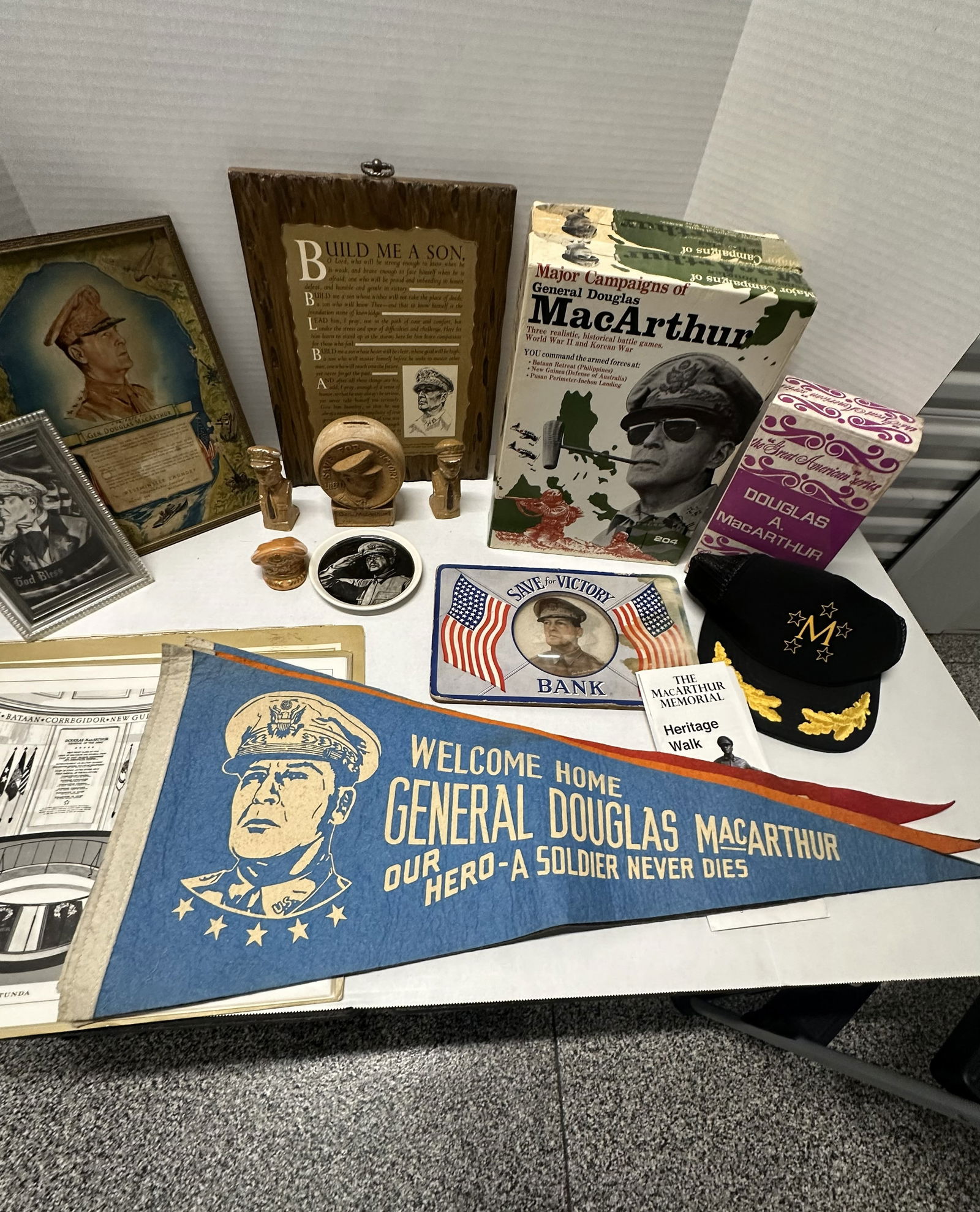 Large mixed MacArthur memorabilia - 2