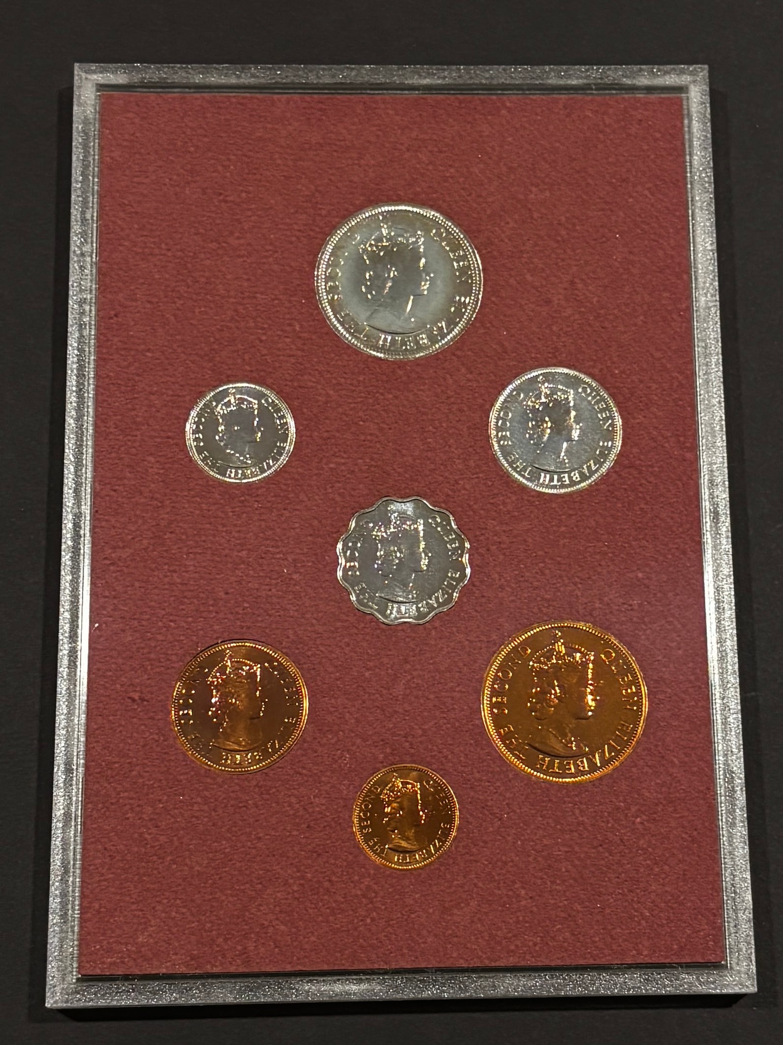 1978 Mauritius Proof Coin Set - 2