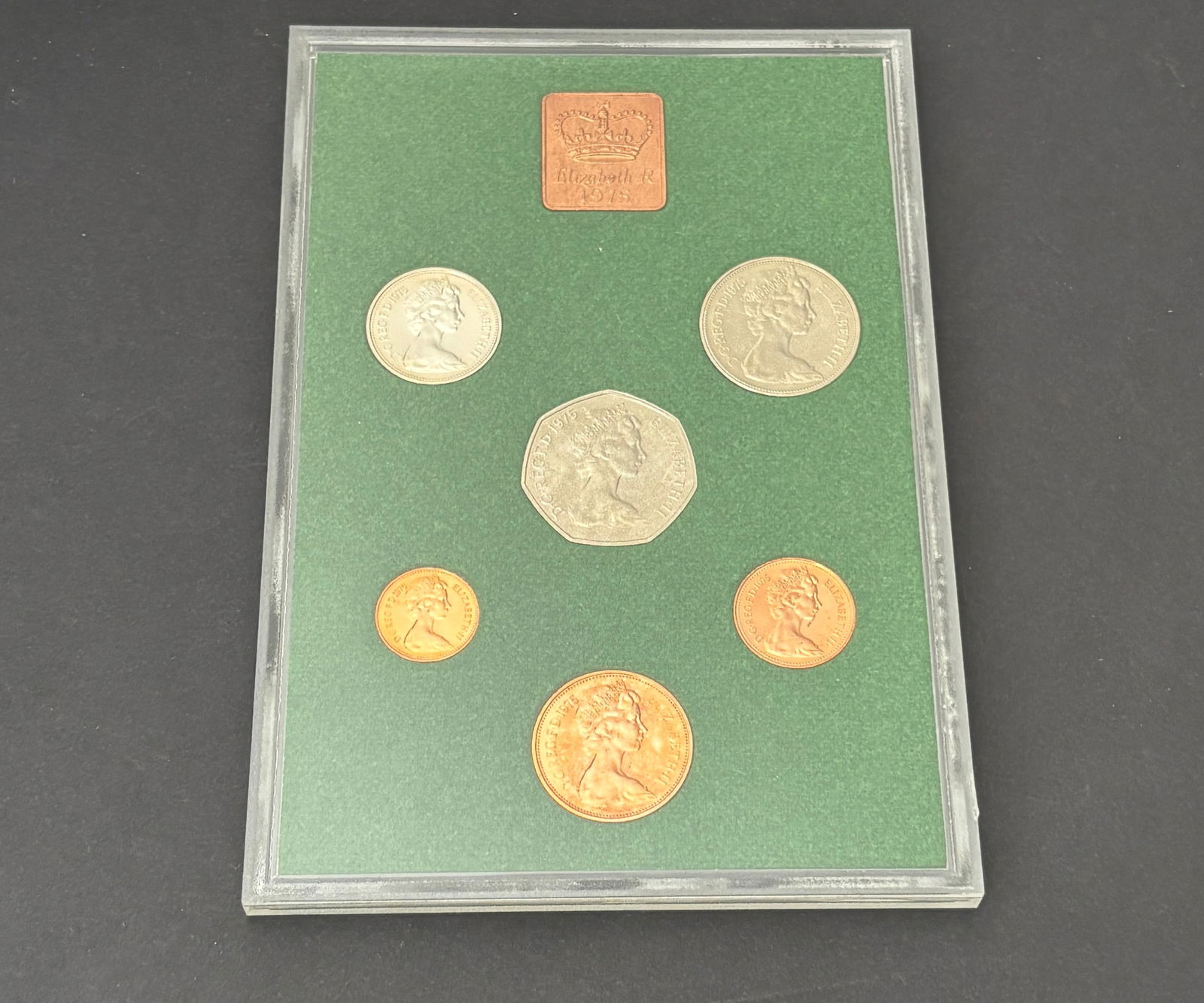 1971 United Kingdom Proof Coin Set Royal Mint Cased (1 of 2)
