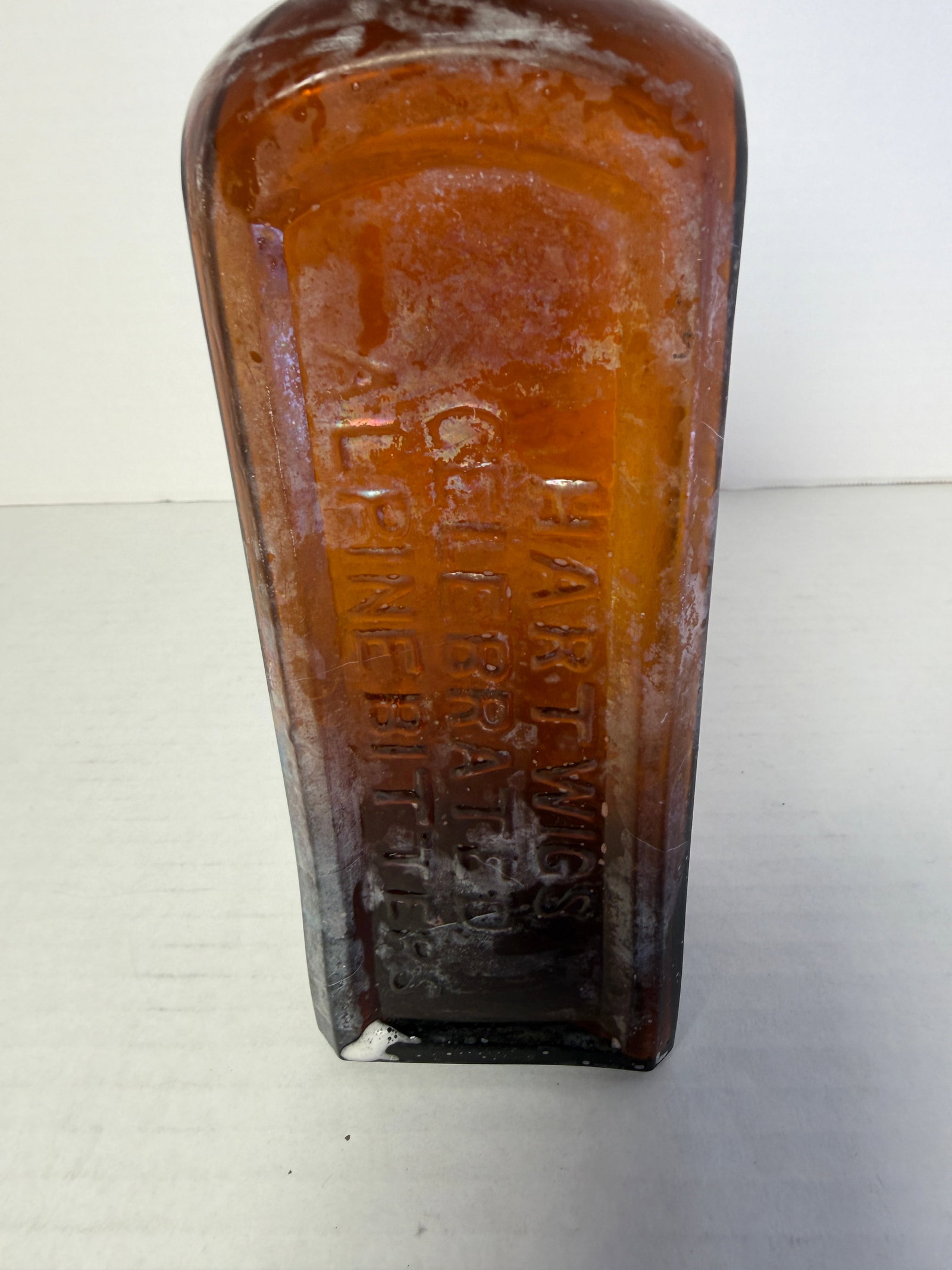 Antique Bitters Bottle Lot (6) Dr. J. Hostetter’s, Hartwig’s Alpine, Red Jacket, Prickly Ash, - 8