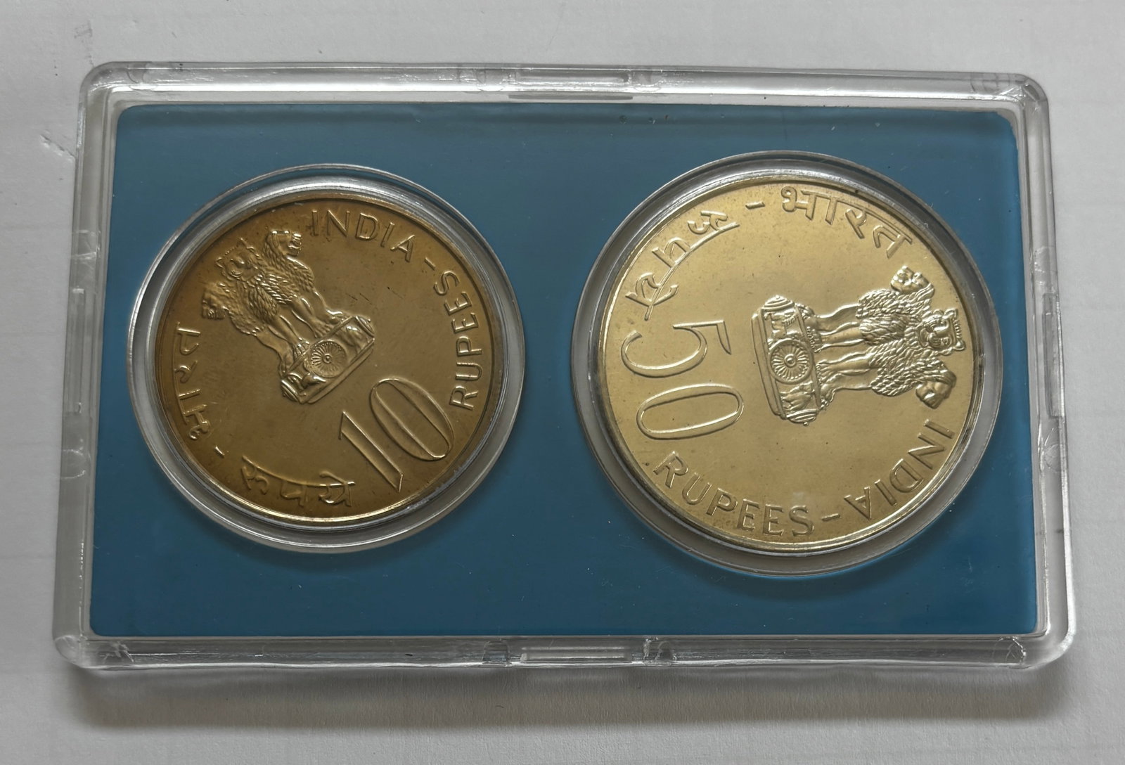 1975 India Development Oriented Coin Set - 3