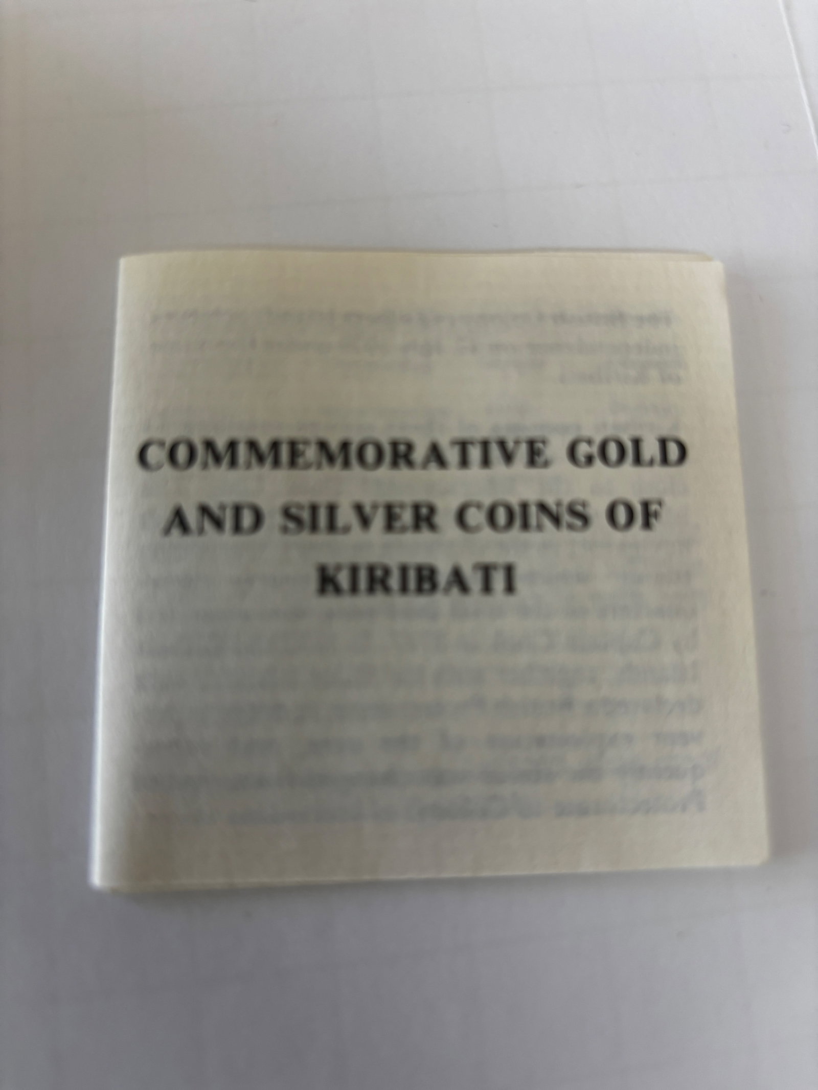1979 Kiribati Silver Proof $5 - 4