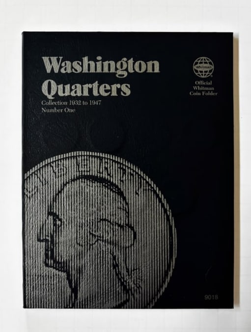 Whitman Washington Quarters Album, 1932–1947, Partially Filled (1 of 6)