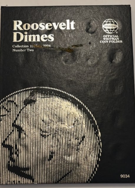 Whitman Roosevelt Dimes Collection Album No. 2 (1965–2004) (1 of 3)