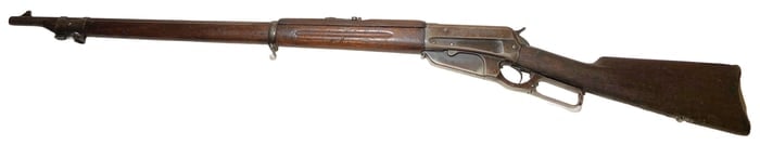 Winchester Model 1895 Musket .30-40 Krag Colorado National Guard Marked Lever Action Rifle (1 of 12)