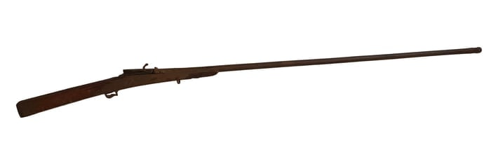 Early Long Barrel Musket Style Wall Display Piece 75.5in Antique Decorative Black Powder Gun As (1 of 5)