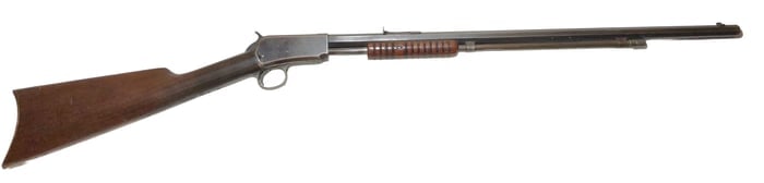 Winchester Model 1890 pump rifle .22 Short serial 128036 (1 of 5)