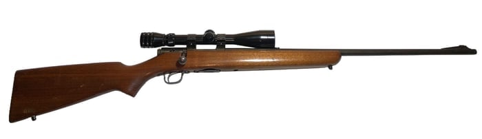 Winchester Model 43 Bolt Action Rifle .218 Bee With Scope (1 of 3)