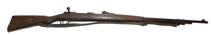 WWI German Mauser Danzig 1915 8mm Bolt Action Military Rifle Antique (1 of 6)