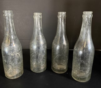 Standard Bottling & Mfg Co Cripple Creek Colorado Soda Bottles (4) Mining Era Western Embossed (1 of 5)