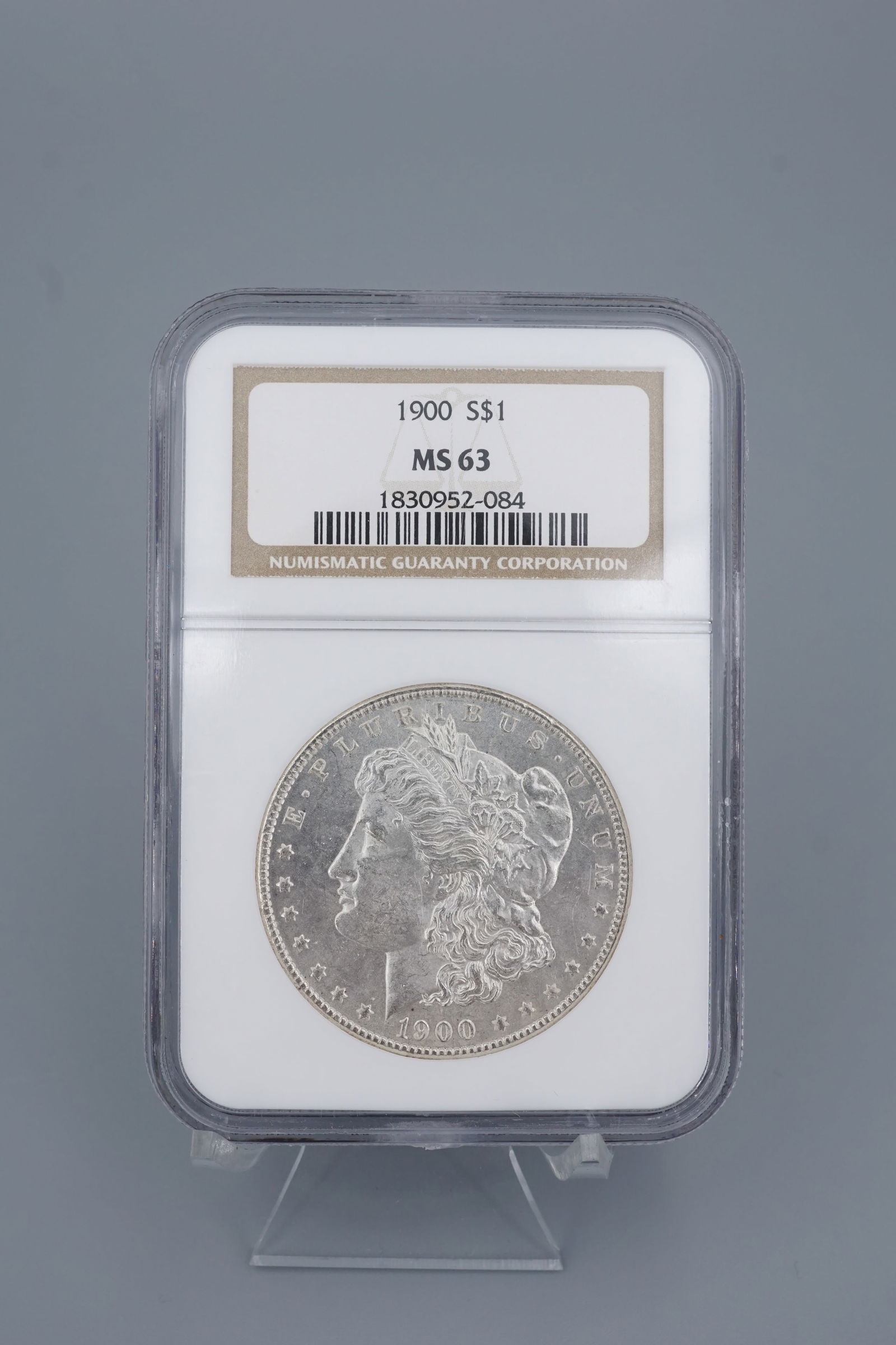 1900 Morgan Silver Dollar NGC MS63, CN990 (1 of 2)