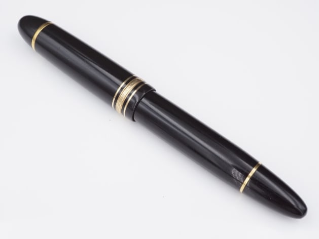 Meisterstuck 149 Montblanc Gold 14k 4810 Nib Black Fountain Pen M1973 (1 of 4)