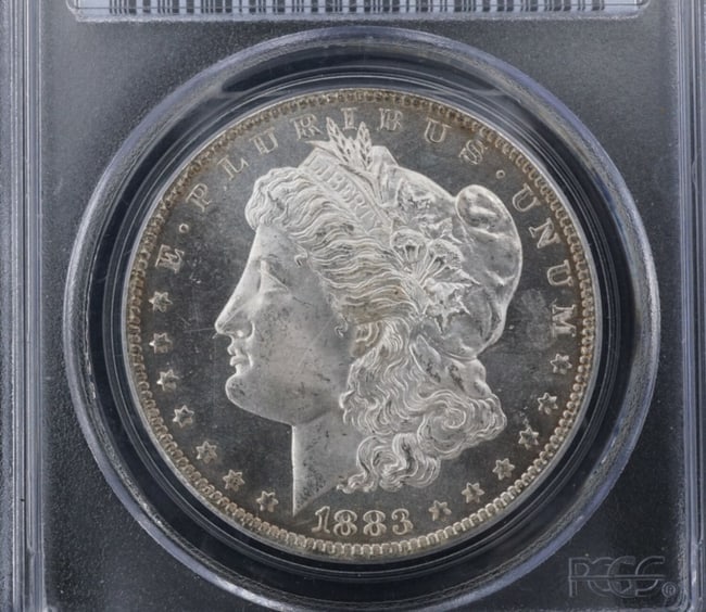 1883O Morgan $1 Dollar Silver Dollar Coin PCGS MS66PL Proof Like CO855: Very sought after year. PCGS certified. 1883 only 8,750,000 minted. Only 13 Graded MS66PL. None graded higher. Metal Type: 90% Silver Notable Marks: Year- 1883 New Orleans Mint Measurements: Condition