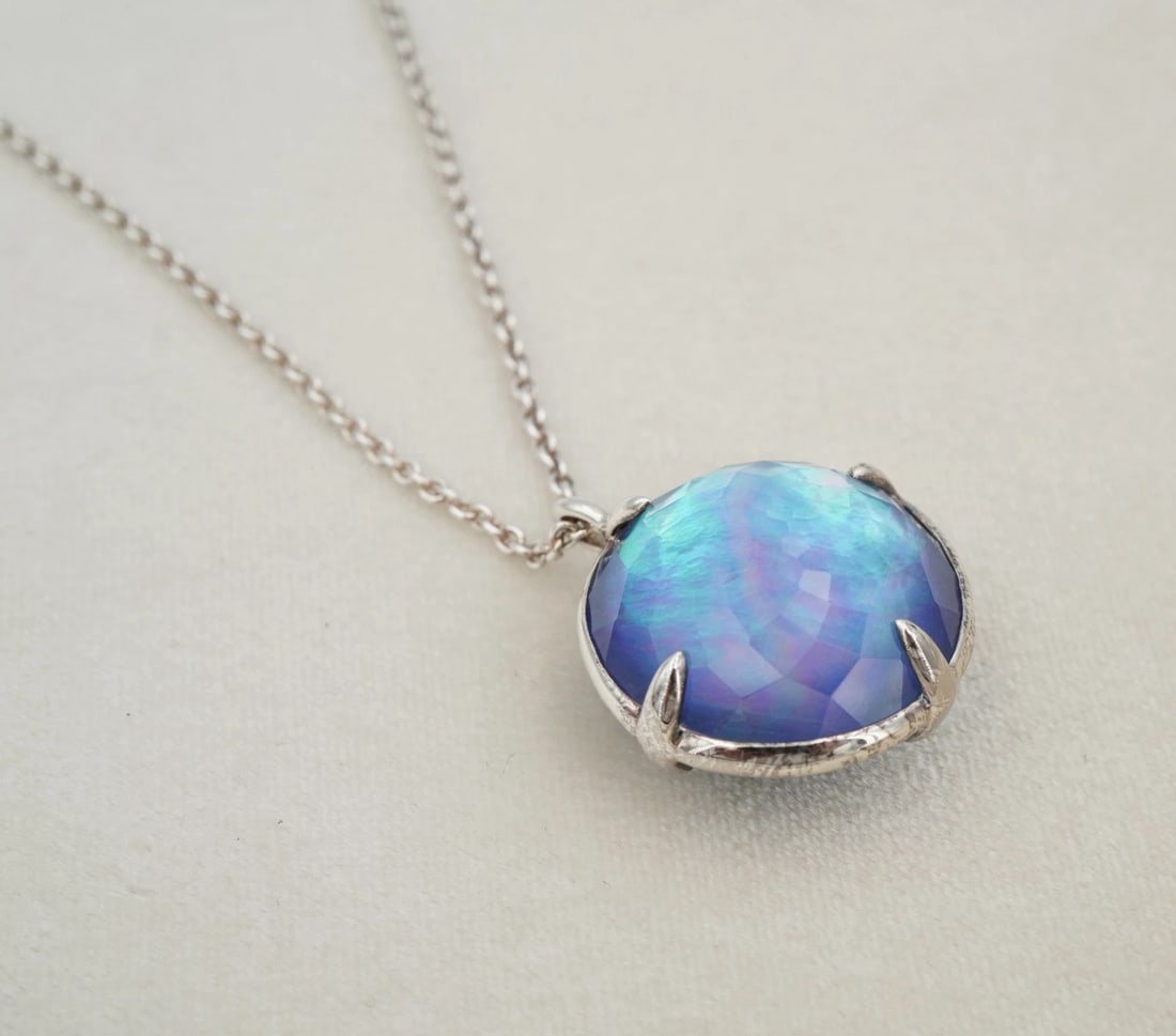 Ippolita Rock Candy Pendant Necklace Medium 32" Sterling Silver NS2486 (1 of 5)