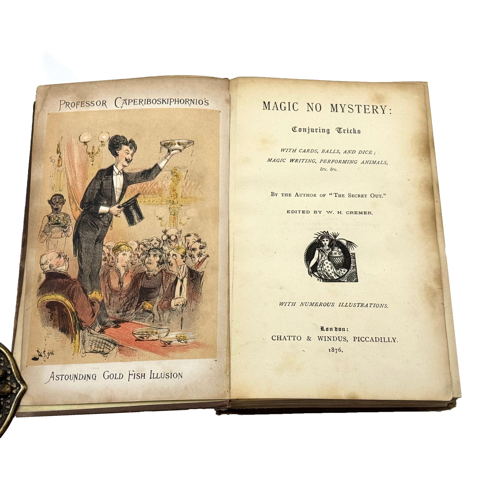 W.H. Cremer: Magic No Mystery, 1876 First Edition Illus. (1 of 4)