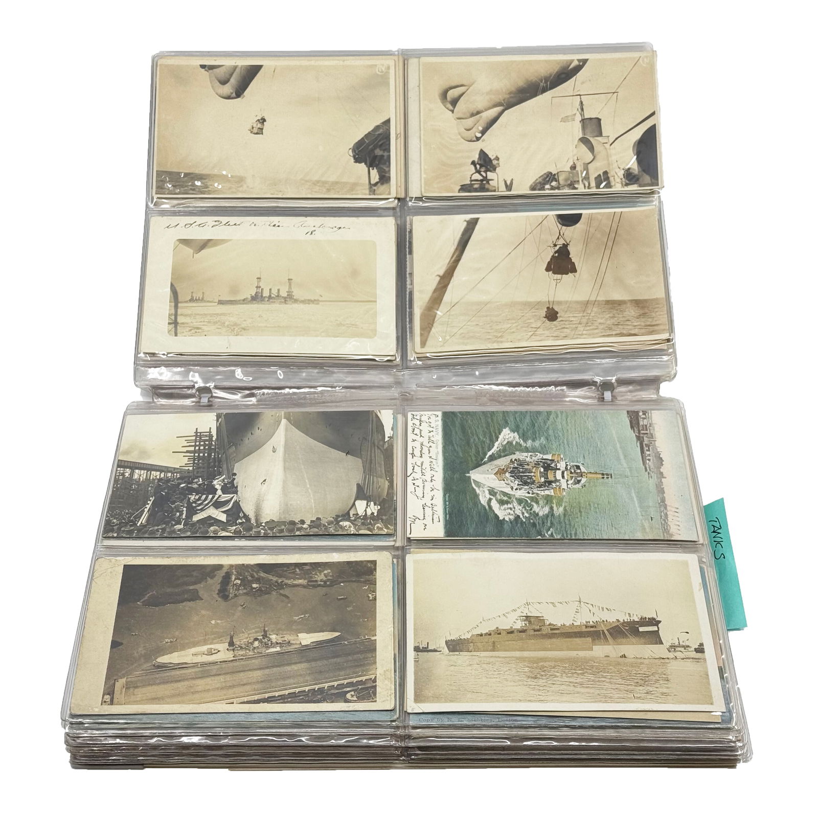 Collection of 167 WWI Naval & Military RPPC & Postcards (1 of 12)