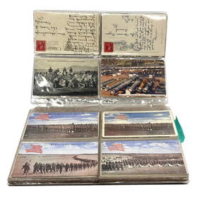 Collection of (115) Vintage WWI & Earlier Postcards (1 of 6)