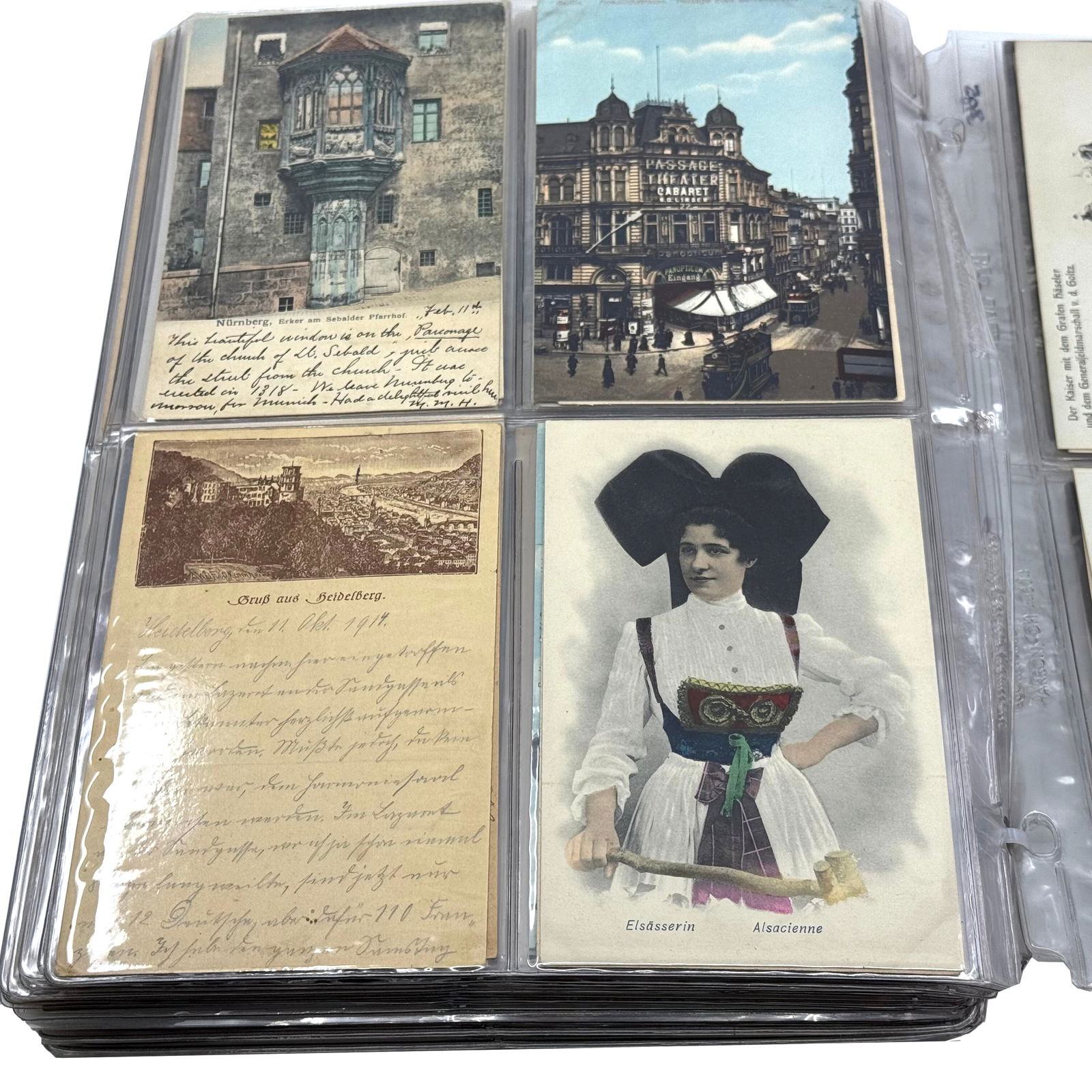 Extensive Collection of 275 WWI-Era Postcards – Military & City Views (1 of 13)