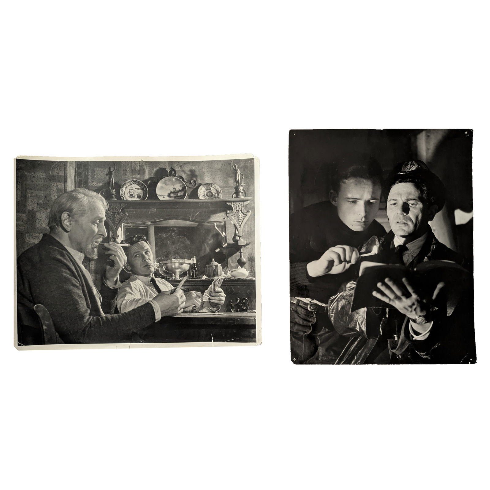 John Garfield: (2) Oversized Vintage Photos: Golden Boy & Skipper Next to God, NYC Stage 1940s (1 of 4)