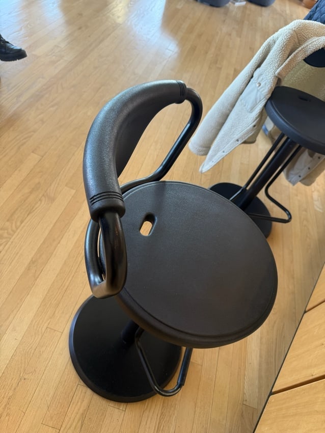 4 Black Bar stools (1 of 3)