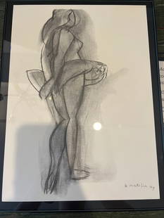 Henri Matisse - Untitled “DM0946" - Lithograph (10x15): Henri Matisse - Untitled “DM0946&rdquo;Published 1952, France, Lithograph, 10x15 in paperMatisse (1869 - 1954)