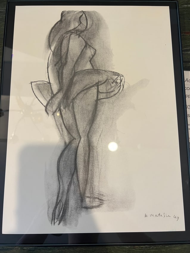 Henri Matisse - Untitled DM0946 - Lithograph (10x15): Henri Matisse - Published 1952, France, Lithograph, 10x15 in paperMatisse (1869 - 1954)