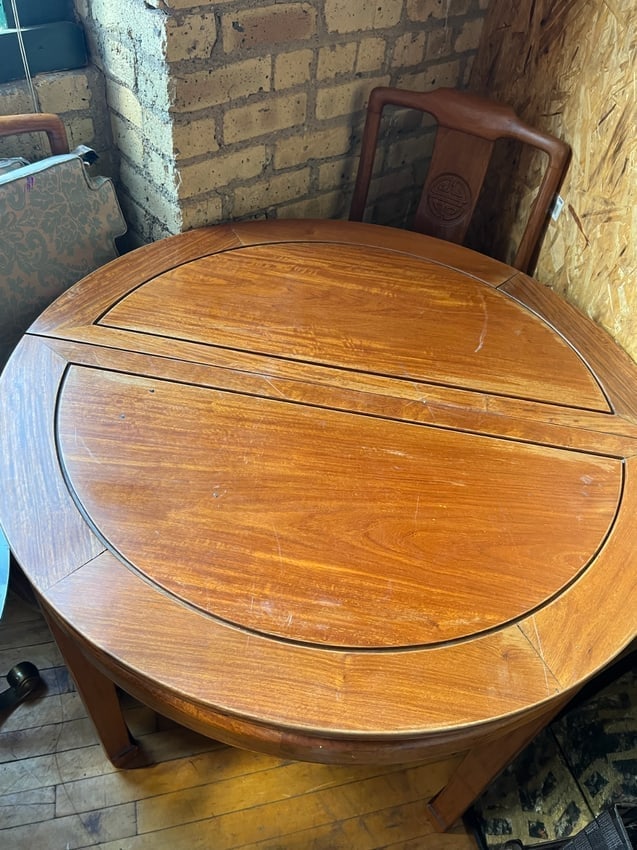 Asian Dining Room Table (1 of 6)