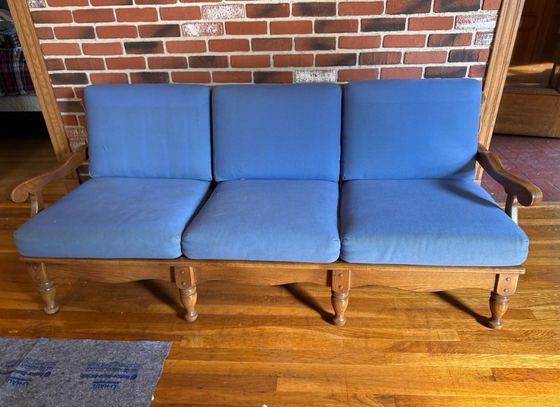Colonial Revival Couch (1 of 4)