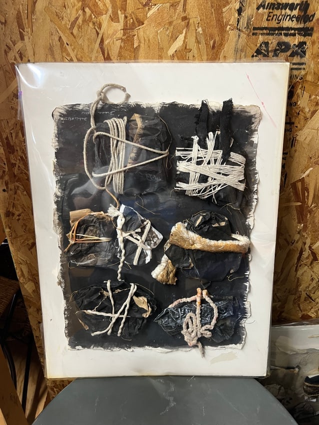 Diane Cooper Debris No. 51, Mixed Media Assemblage on Board (1 of 6)
