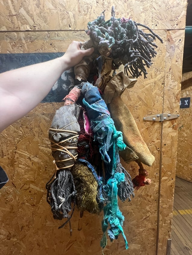 Diane Cooper: Untitled Textile Assemblage (1 of 3)