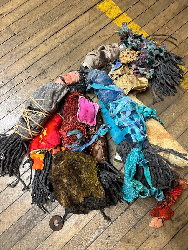 Diane Cooper: Untitled Textile Assemblage - 2