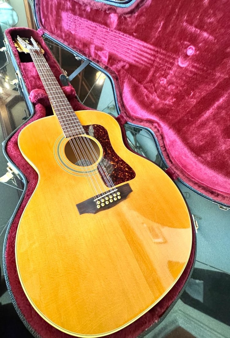 Vintage Guild 12-String Acoustic Guitar, Made in USA (Westerly RI) w/ Original Hard Case (1 of 13)