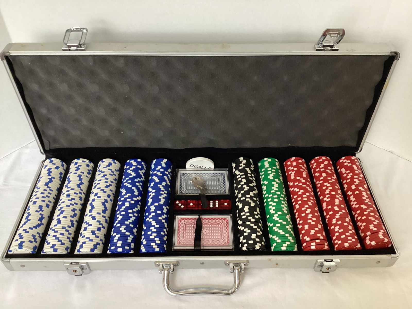 Poker Set in Case with Keys (1 of 5)