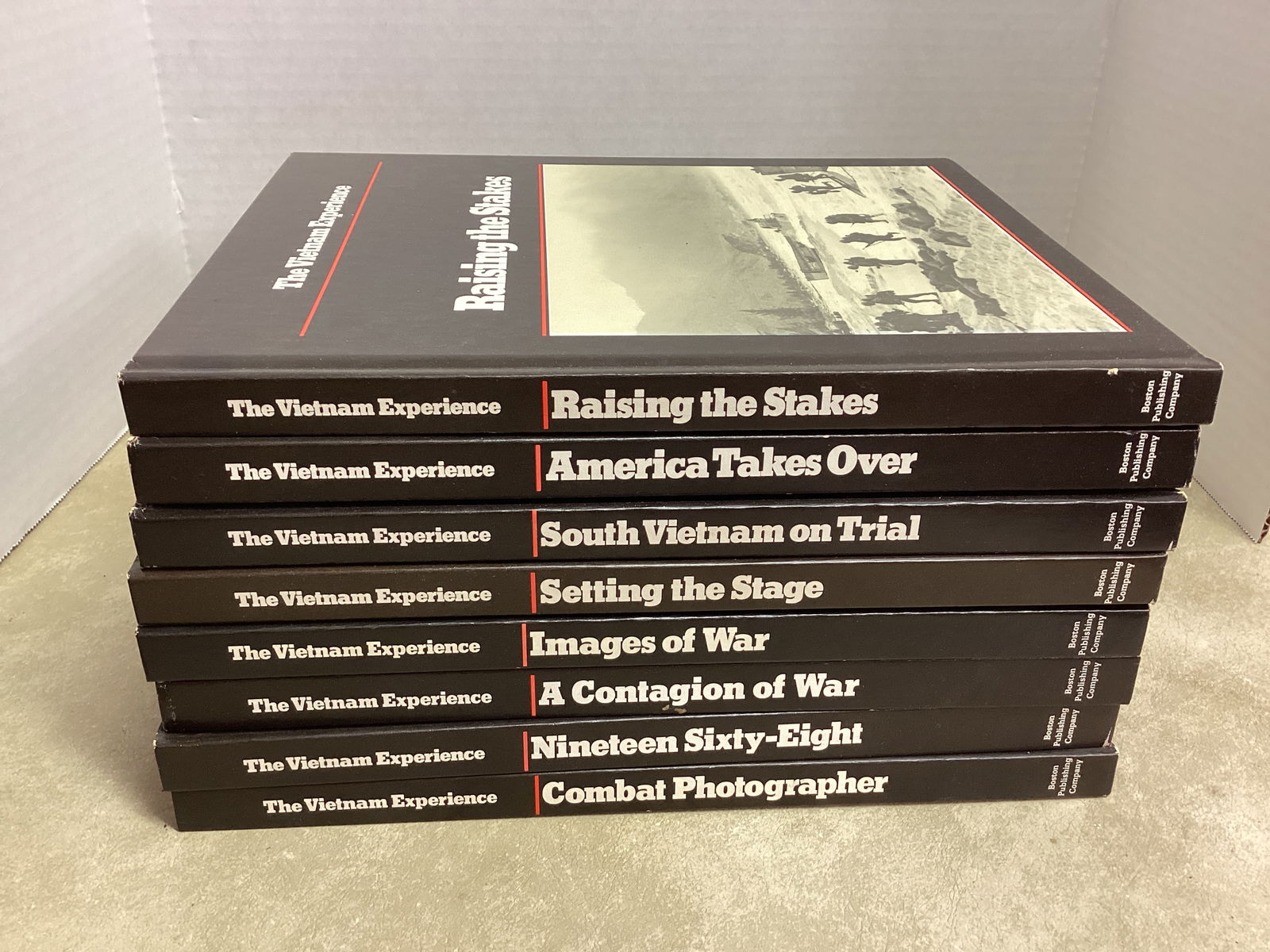 Eight The Vietnam Experience Books (1 of 4)