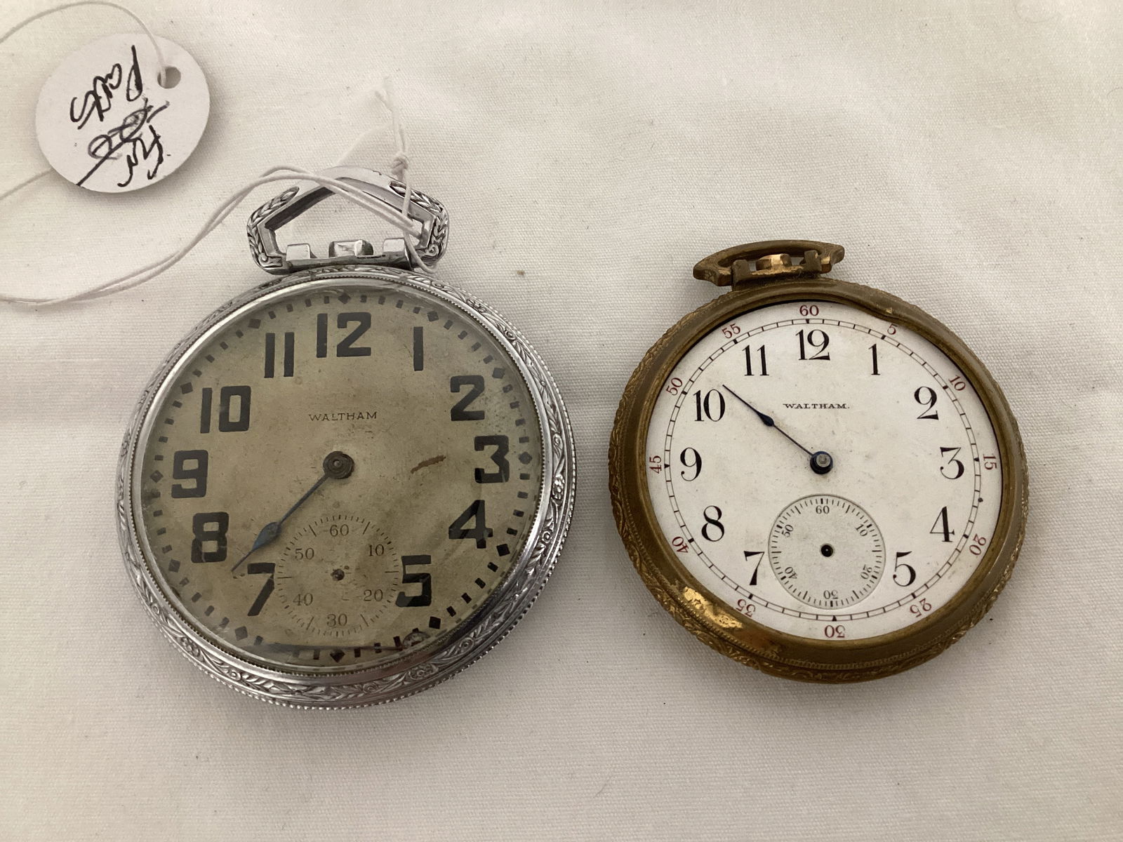 Two Waltham Pocket Watches (1 of 5)