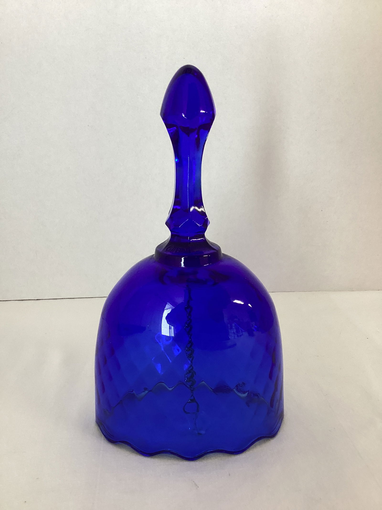Fenton Cobalt Blue Bell: 6 3/8" h