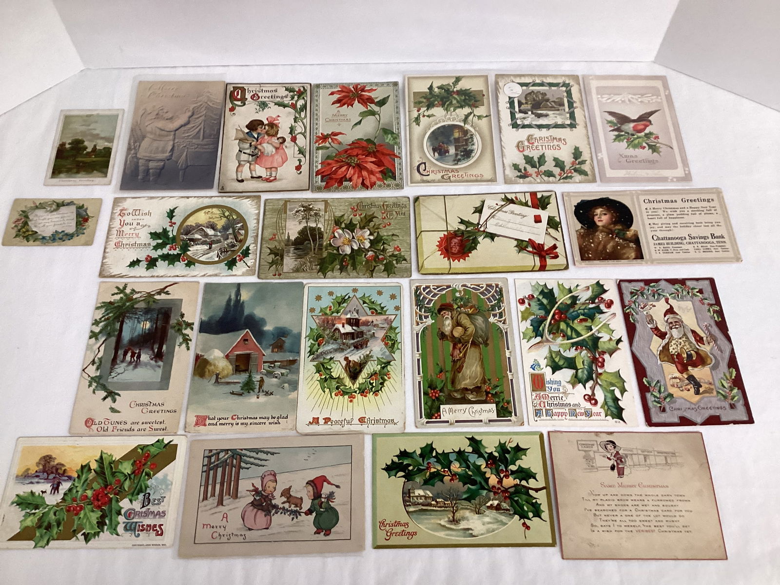 Antique Christmas Postcards and Ephemera (1 of 10)